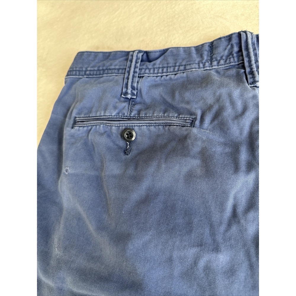 Polo Ralph Lauren Cotton Twill Straight Shorts Blue Mens 36 - Picture 10 of 12